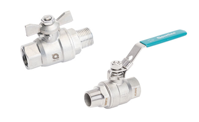 2pc threaded ball valve