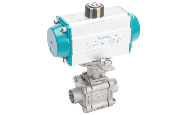 3-delt heavy duty kuglehane med ISO5211 3-delt heavy duty kuglehane med ISO5211