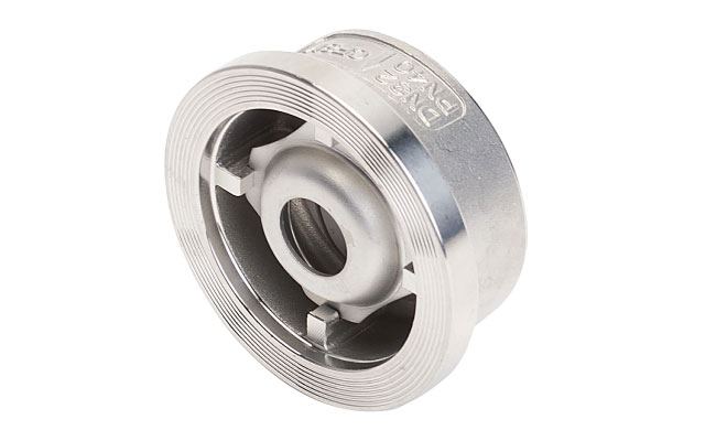 Wafer disc check valve