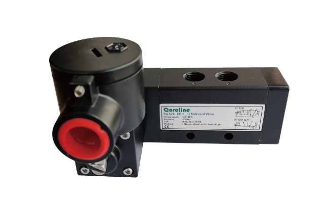 Inline solenoid valve - EX type