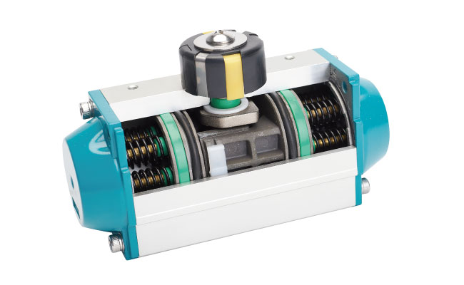 Rack & Pinion pneumatic actuator