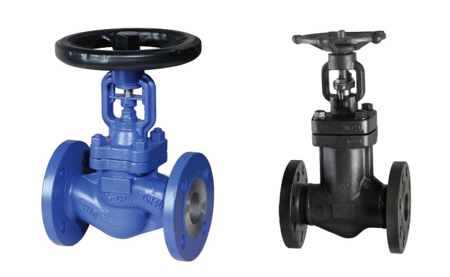 Bellows sealed globe valve