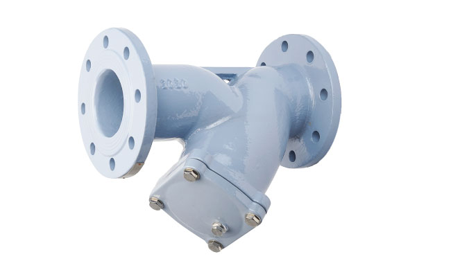 Y-type flanged strainer