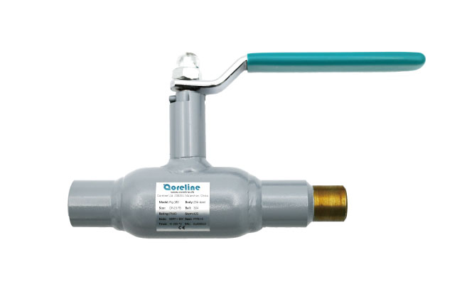 Fully welded ball valve