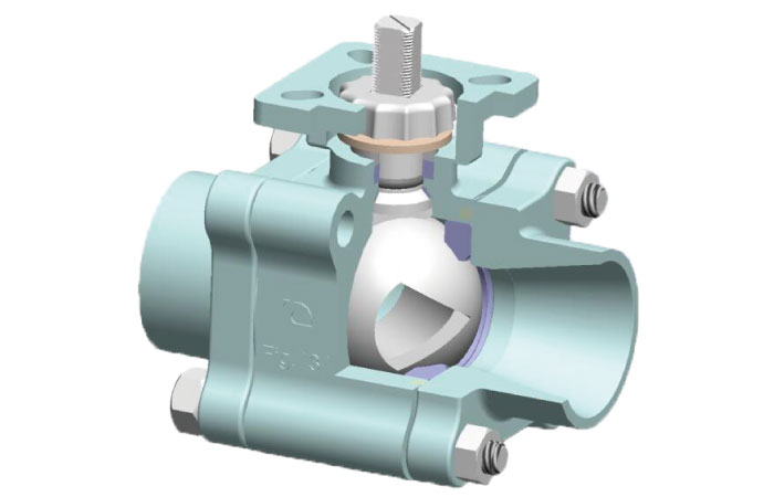 V-notch control ball valve